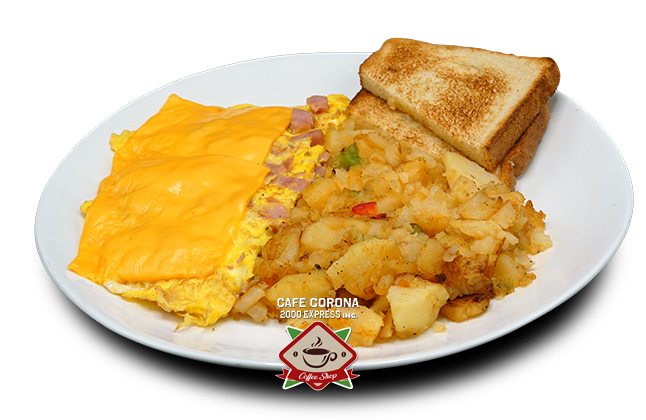 Ham & Cheese Omelete