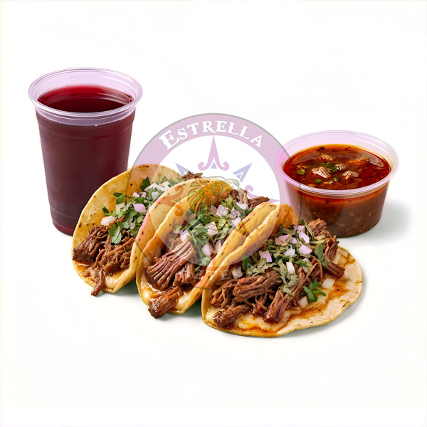 3 CDMX-Style Street Birria Tacos